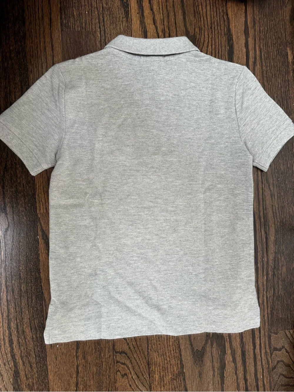 Ralph Lauren Grey Short-Sleeve Polo with Navy Pony